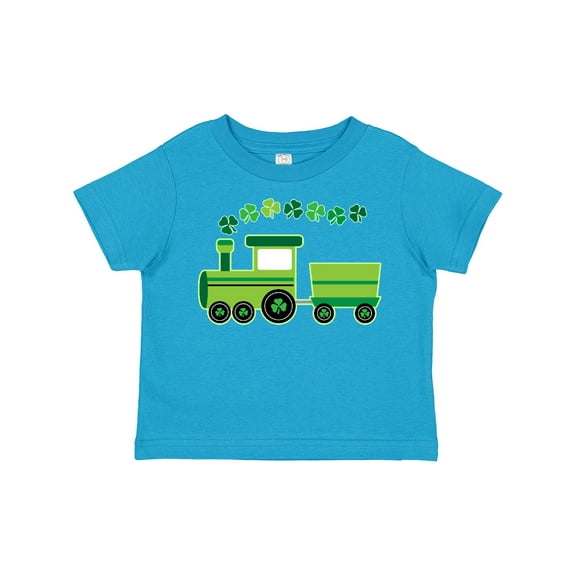 Inktastic St Patricks Irish Shamrock Train Boys or Girls Toddler T-Shirt