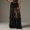 Black, variant on Tennis Skirts for Women Summer Elegant Lace Sheer Skirt for Holidays Everyday Wear with Flared A-Line in Mesh Long Skirt Black XXL