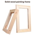 thumbnail image 3 of Cuadros de pared Marco de pintura artística Barras interiores de madera Marco de lienzo artístico para bricolaje, 25x50cm Advancent LF0074-13B, 3 of 6