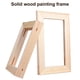 thumbnail image 3 of Cuadros de pared Marco de pintura artística Barras interiores de madera Marco de lienzo artístico para bricolaje, 25x50cm seitruly LF0074-13B, 3 of 6