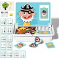 thumbnail image 1 of Magnetic Puzzle-Magnetic Face Toy, Travel Game with Double Side Design, Preschool Educational Learning Toy for Kids That Enhances Creativity and Learning with Portable Easy Storage, 1 of 8
