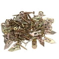 thumbnail image 3 of Anchors Set, Simple Reasonable Knock Type Self Drilling Drywall Anchors Carbon Steel Hole Free Durable  For Decorative Curtain Fixing, 3 of 8