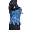 thumbnail image 4 of JFGHDG Corset Tops for Women Renaissance Corset Going Out Tops for Women Lace Corset Tops for Women Womens Corset Waist Corset Underbust Corset Dark Blue Xl, 4 of 6