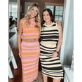 thumbnail image 4 of Arach&Cloz Women's Non See Through 2 Piece Sets Summer Tank Top and Midi Skirt Knit Outfits, 4 of 6