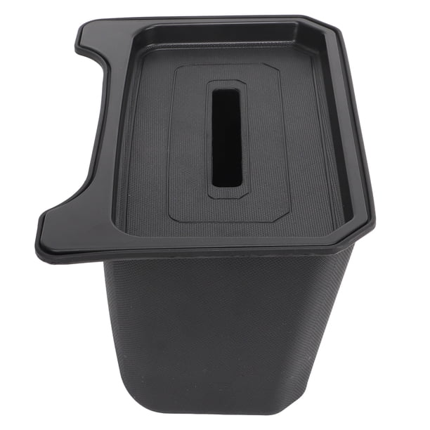 TICFOX Caja de almacenamiento trasero de coche, gran capacidad, antideslizante, organizador de asiento de fila, contenedor, reemplazo para Tesla Model Y (Atrás)