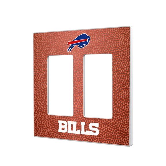 Buffalo Bills Football Design Double Rocker Light Switch Plate