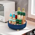 thumbnail image 5 of Lazy Susan Turntable Organizer Non-Skid Lazy Susan Turn Table Multifunctional Seasoning Shelf for Kitchen Fridge Bathroom Makeup Countertop,Up to 50% Off, 5 of 7