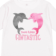 thumbnail image 4 of Inktastic You're Flippin' Fintastic Dolphins Boys or Girls Long Sleeve Toddler T-Shirt, 4 of 5