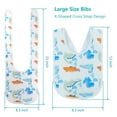 thumbnail image 4 of Baby Bandana Drool Bibs Soft and Absorbent 100% Organic Cotton Bandana Bibs Set for Boys Girls Newborn Unisex 3-36 Months, 4 of 7