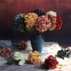 thumbnail image 4 of Jarrón de flores artificiales de hortensia de seda para decoración del hogar, accesorios para bodas, plantas falsas decorativas, material para guirnalda navideña, 4 of 5