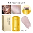 thumbnail image 3 of Rotating Highlight Bar Pearl Light Fine Flash Powder Blusher Highlight Beauty Stick, 3 of 3