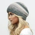 thumbnail image 4 of Winter Slouchy Beanie Warm Fleece Lined Skull Cap Baggy Cable Knit Hat, 4 of 8