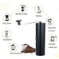 thumbnail image 3 of OULII Hand Crank Coffee Grinder Coffee Grinder Black for Travel 1Set, 3 of 7