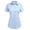 Clear Blue, variant on Womens Cotton Button Down Fitted Button Up Server Uniform Shirt