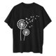 thumbnail image 2 of Camisetas de Manga Corta para las Mujeres Impreso Cuello Redondo Suelto Camiseta, Casual Cuatro Estaciones Blusa para el Hogar, 2 of 3