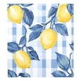 thumbnail image 6 of Yayeee Magnetic Dishwasher Cover for The Front Decoration Home Kitchen Machine Sticker Protector, Light Blue Lemon, 6 of 6