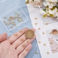thumbnail image 3 of 40Pcs Spring Ring Clasps 7.5x5mm 18K Gold Plated Spring Clasps Brass Round Clasps Open Ring Jewelry Spring Clasp Jewelry Connector Clasps for Brecelet Neckalce Jewelry DIY Craft Making, 3 of 5