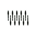 thumbnail image 2 of Huion PN01 10pcs Replacement Nibs Pen Tips Compatible with PEN68/PEN80 Graphics Drawing Tablet Stylus Black, 2 of 6