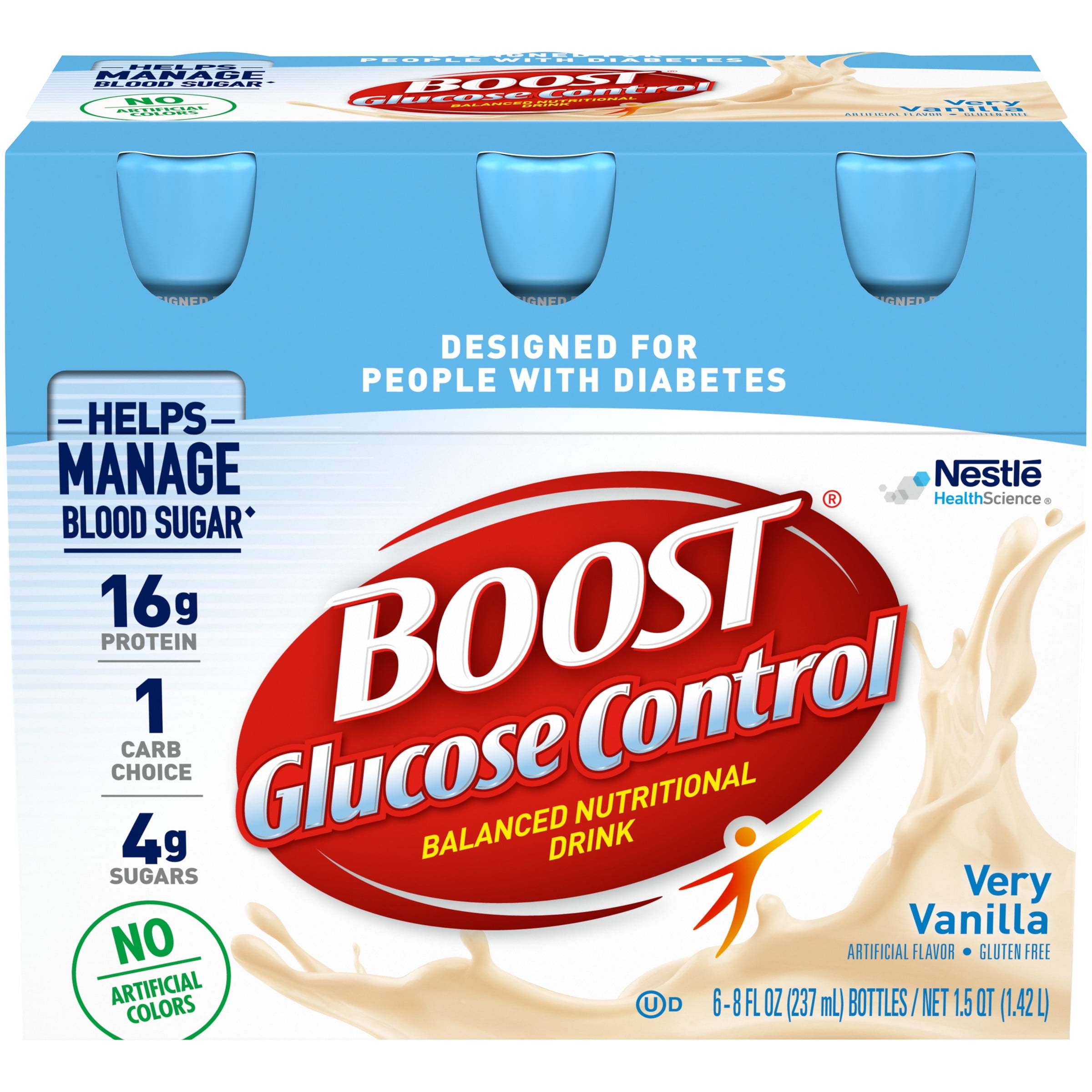 BOOST GLUCOSE CONTROL Very Vanilla 68 fl. oz. Bottles