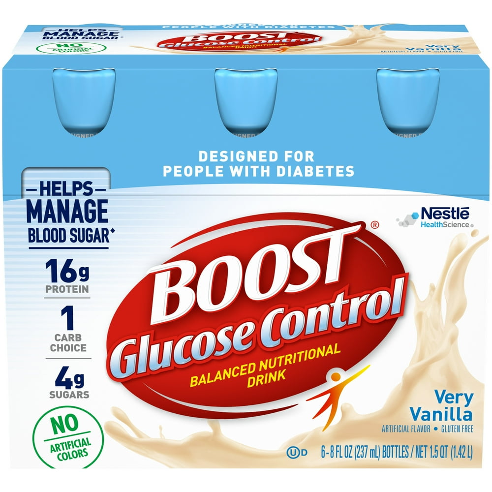 BOOST GLUCOSE CONTROL Very Vanilla 68 fl. oz. Bottles