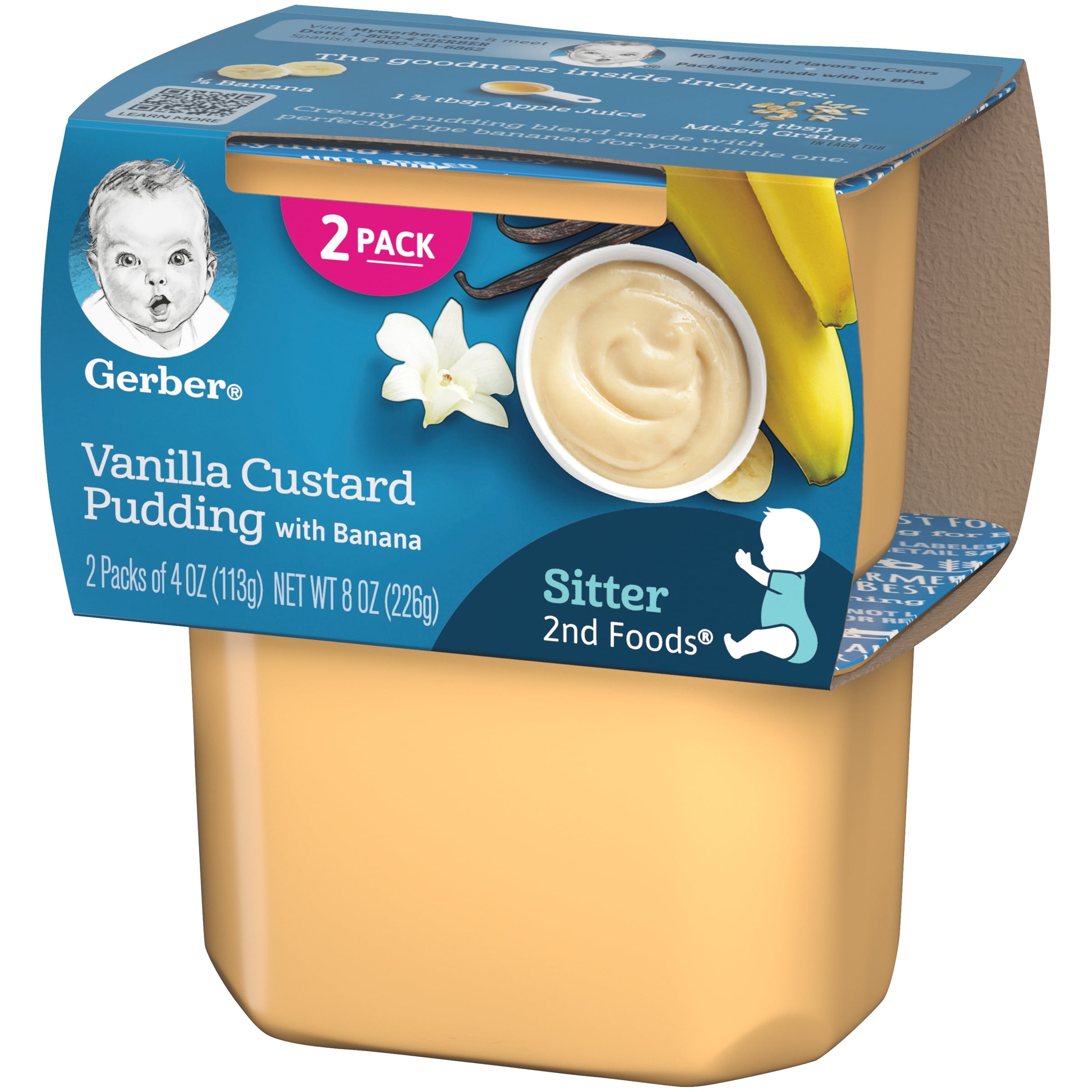 banana custard baby food