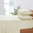 thumbnail image 4 of Modern Threads 3-Piece Sweet Rose Gold Printed Microfiber Adult Sheet Set, Twin, 4 of 14