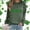 Army Green 3, variant on Womens St. Patrick's Day Sweatshirts Shamrock Clover Printed Long Sleeve Shirts Irish Gift Blouse Fashion Loose Casual Pullover Top Army Green XXL