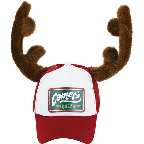 Party City Trucker Hat with Poseable 8” Antlers