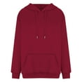 thumbnail image 4 of Aloohaidyvio Hoodies,Womens Oversized Long Sleeve Sweatshirts Casual Pullover Shirts Tops, 4 of 5