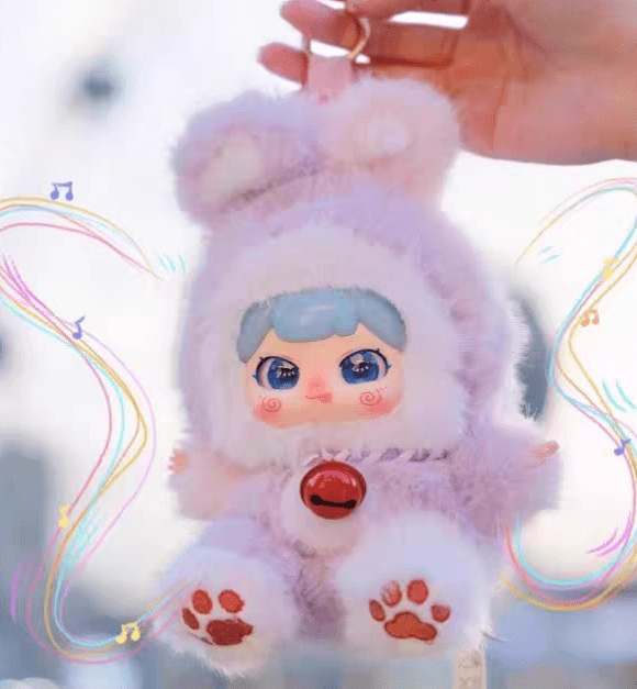 Baby Three Small Bubble Good Luck Bell Series Plush Blind Box (Brand New)