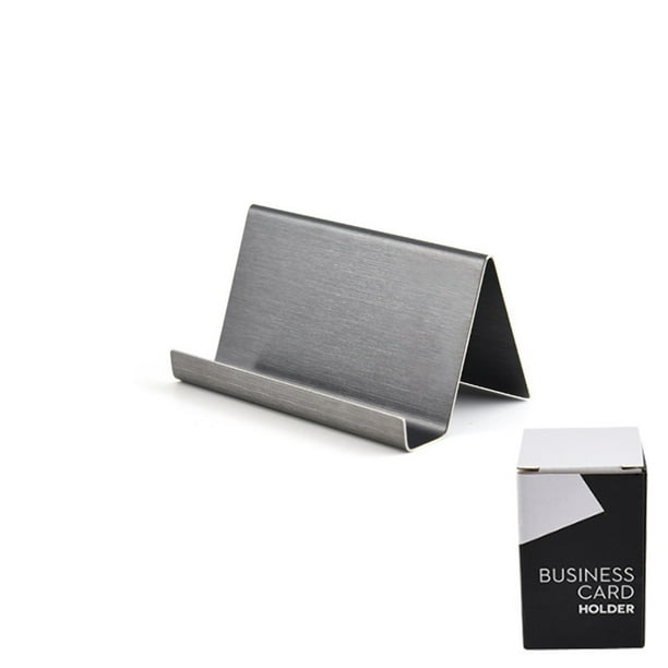 Porta Tarjetas de Visita de Acero Inoxidable 304, Porta Tarjetas para Teléfono Móvil, Porta Tarjetas de Visita, Porta Tarjetas de Visita Dorados