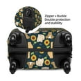 thumbnail image 6 of Uemuo Bear Sunflower Printed Washable Luggage Cover - Fashion Suitcase Protector Fits 18-32 Inch Luggage -X-Large, 6 of 9