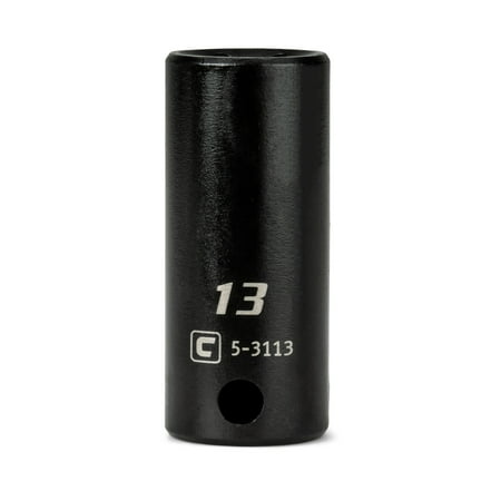 UPC: 0886352531139 | Capri Tools 3/8 in. Drive 13 mm Semi-Deep Impact Socket