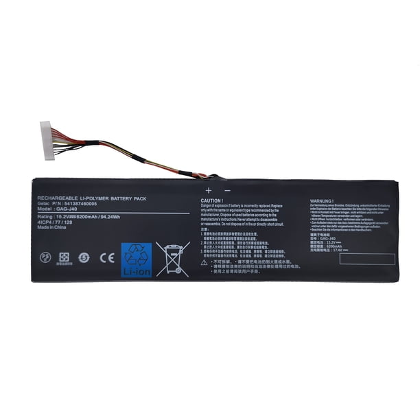 Reemplazo de batería portátil FLYRLB GAG-J40 para Gigabyte Aero