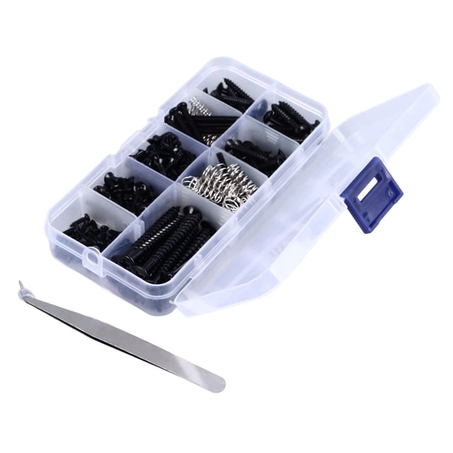 Kit de Tornillos para Guitarra Juego Surtido de Tornillos para Guitarra Livianos Surtido de Tornillos para Puente con Resorte de Hierro Accesorio para Instrumentos para ANGGREK Otros
