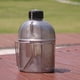 thumbnail image 3 of 2x Cantimplora 1L y .6L de material acero Inxodiable Caldera de Cantina Portátil con Hebilla Acopilado de Cinturón / para Acampada shamjiam Tetera de taza de cantina al aire libre, 3 of 9