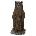 thumbnail image 6 of Hi-Line Gift Ltd. Standing Mother & Baby Brown Bears, 6 of 6