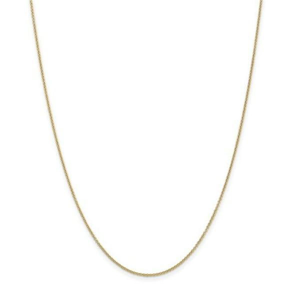Primal Gold 14K Yellow Gold 1.2mm Cable Chain