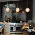 thumbnail image 6 of 3 Light Medium Orb Pendant In Traditional-Industrial Style 15 Inches Wide By 18 Inches High-Brushed Nickel Finish Hinkley Lighting 4744Bn, 6 of 7