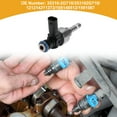 thumbnail image 2 of Inyector de combustible Unique Bargains 1 Pcs No.35310-2G710 para Hyundai Santa Fe Sport Base 2.4L Gas 2013-2016, 2 of 7