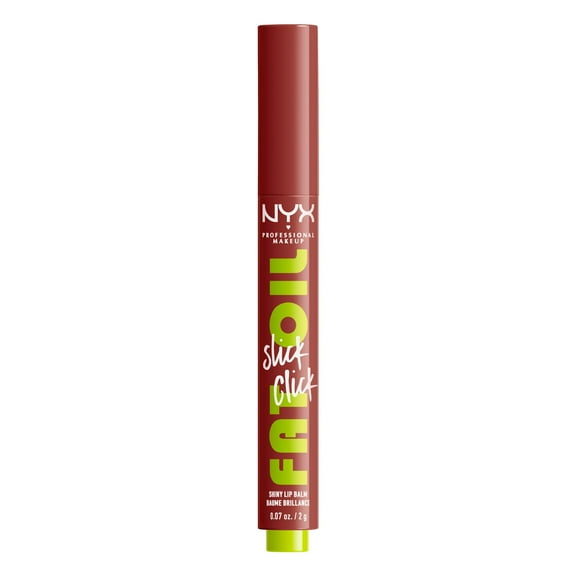 NYX Professional Makeup Fat Oil Slick Click Hydrating Tinted Lip Balm, Stocking Stuffers, Going Viral