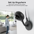 thumbnail image 6 of Geeni Look 2K Indoor Camera Security with 4MP 1440p Ultra HD WiFi Video - Smart Motion Alerts, Two-Way Audio, Night Vision & USB-C Power Security Camera, Wi-Fi & App Control, 6 of 11