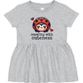 thumbnail image 3 of Inktastic Ladybug Cute Crawling Girls Baby Dress, 3 of 5