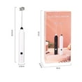 thumbnail image 5 of kkbbma under $5 2Pcs Milk Coffee Stirrer, Milk Frother Coffee Stirrer, Handheld Electric Milk Frother, Mini Battery Operated Drink Mixer, Portable Milk Coffee Whisk, 5 of 8