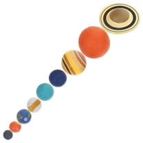 ETHZZLE 1Set Lightweight Solar System Planet Model Kit for Home Education