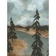 thumbnail image 2 of Green, Jacob 15x18 White Modern Wood Framed Museum Art Print Titled - Yellowstone River II, 2 of 4