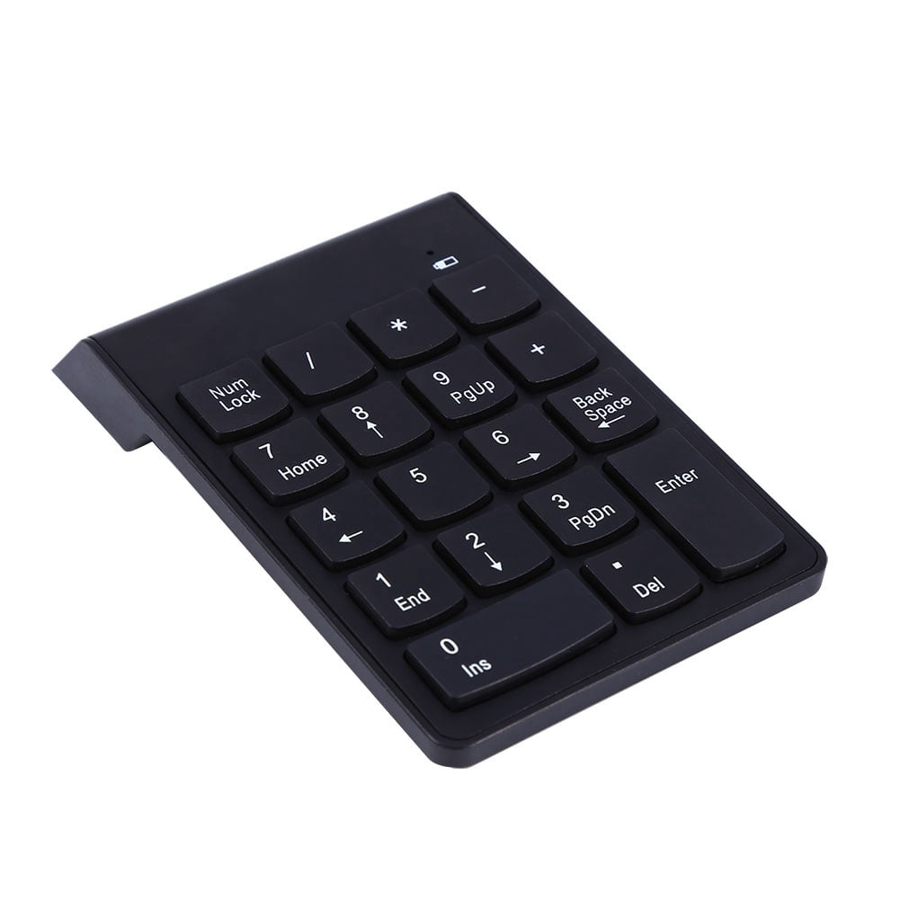 Tebru Numeric Keypad Wireless Bluetooth Number Pad Numeric Keypad 18