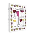 thumbnail image 2 of Farida Zaman 'Wine Time II' Canvas Art, 2 of 4