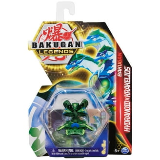 Bakugan Baku-Gear 4-Pack, Fused Sabra x Pyravian Ultra with Baku