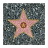 Party Central Club Pack of 192 Gray and Pink Hollywood Star Disposable Luncheon Party Napkins 5"